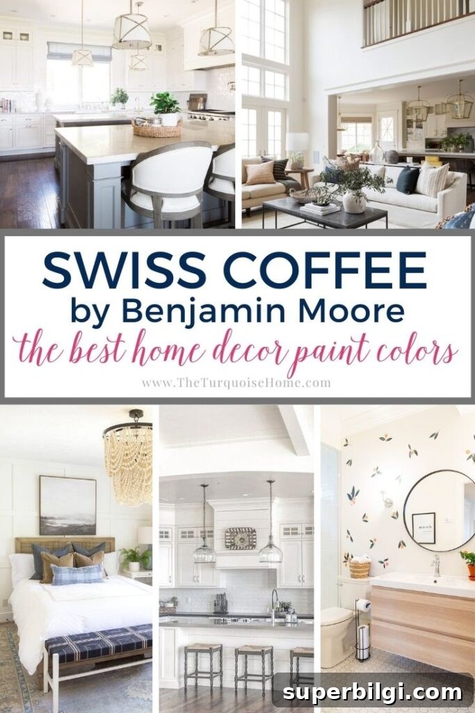 Benjamin Moore Swiss Coffee Paint: Shade, Uses and Pairings 2 Swiss Coffee by Benjamin Moore
