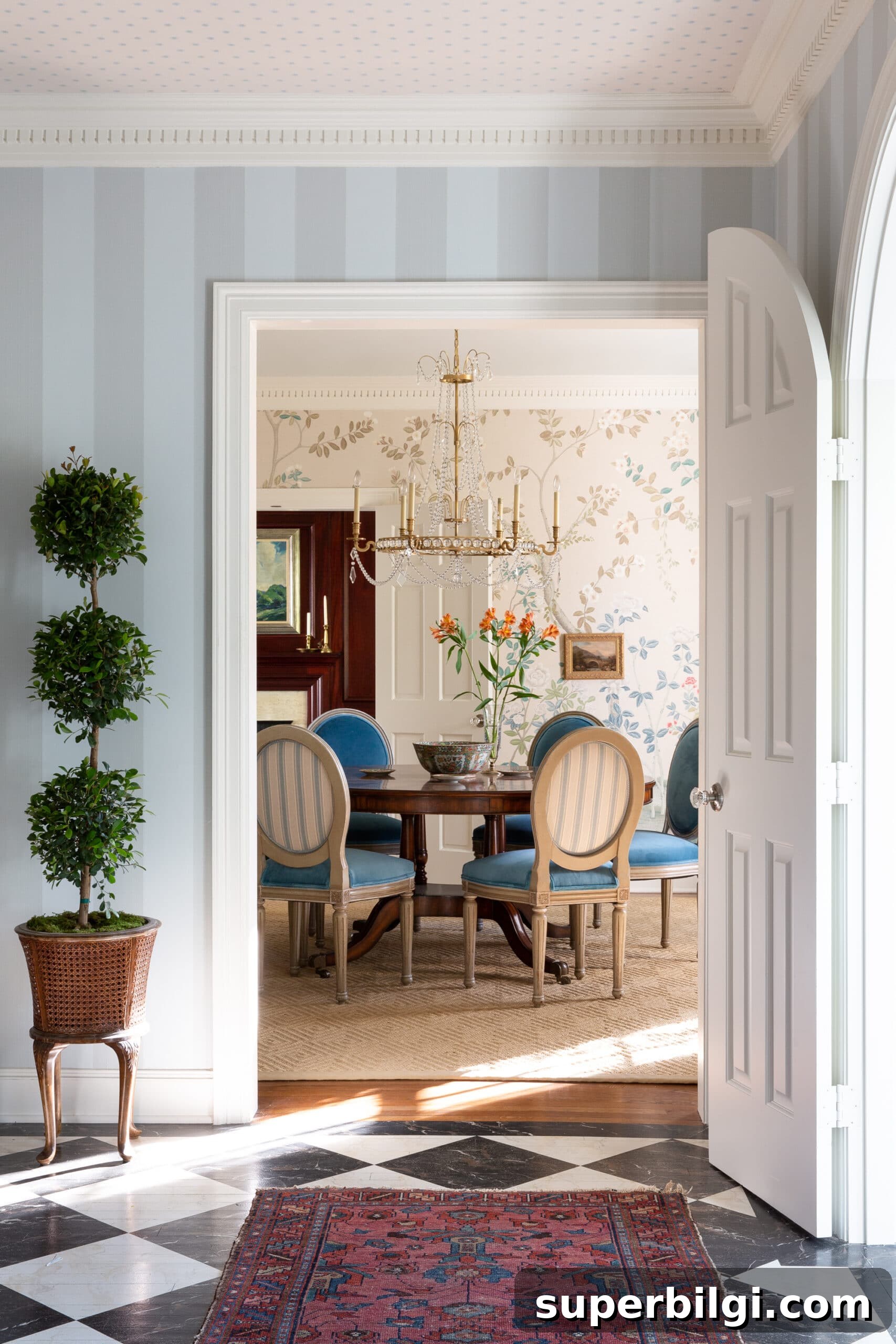 Dining Room by Mark D. Sikes