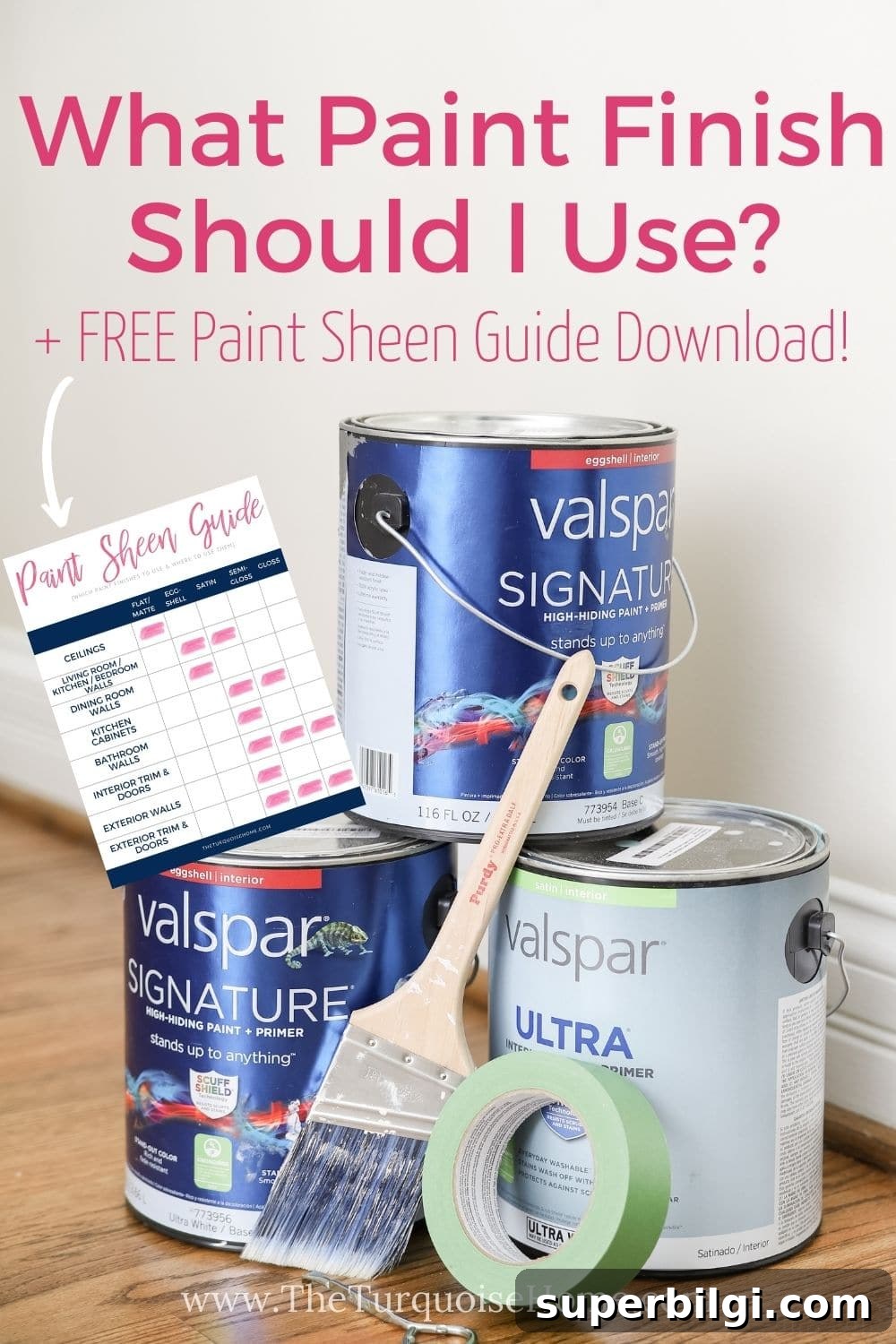Paint Finish Guide