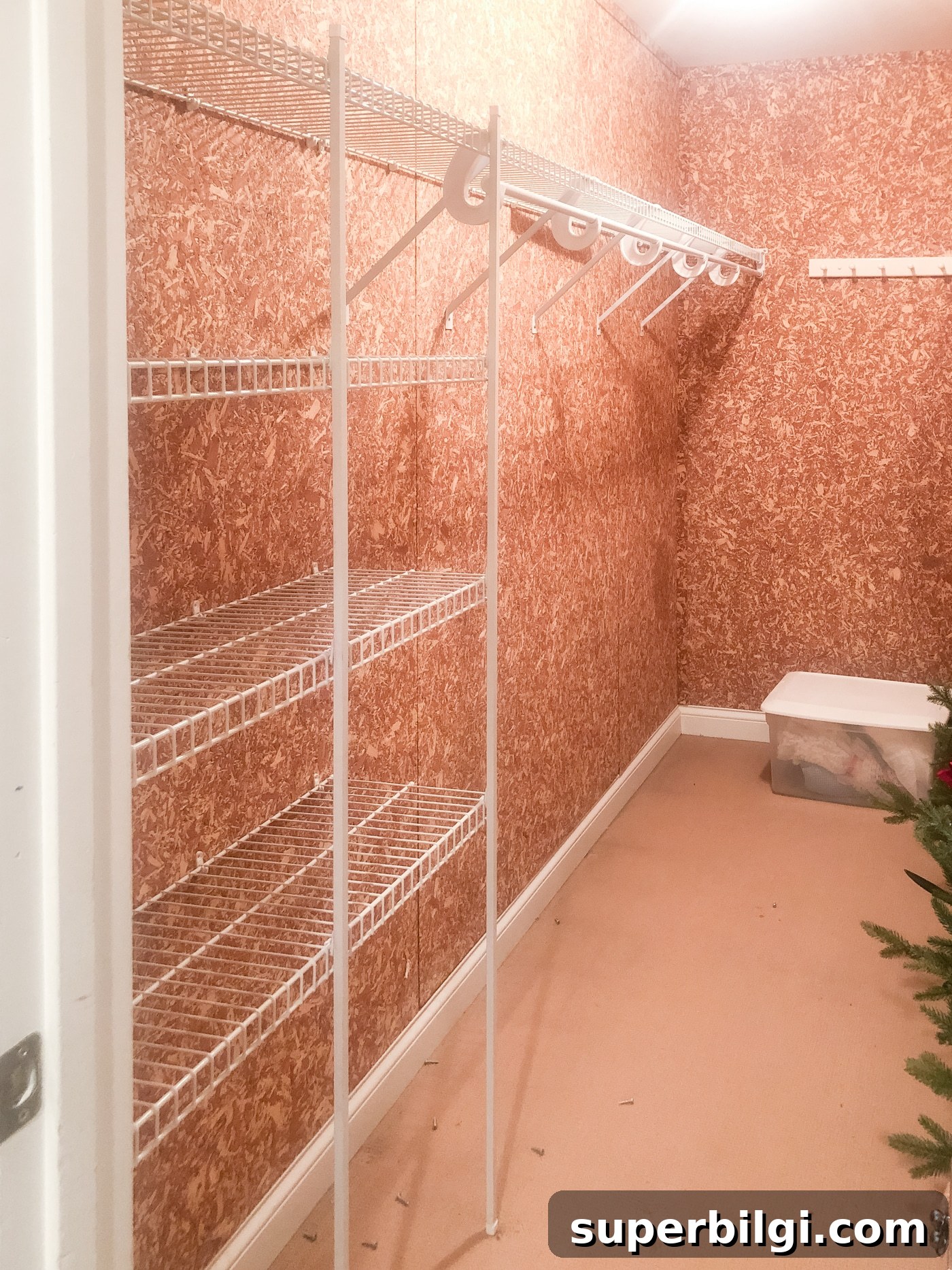 Old Wire Closet System