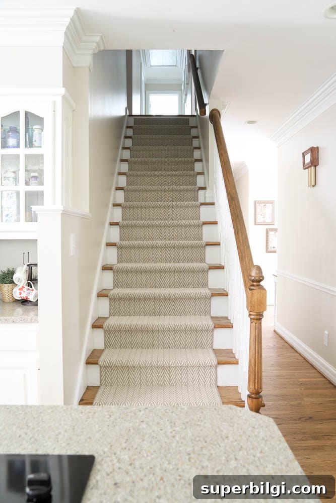 Anderson Tuftex Only Natural Stair Runner close-up