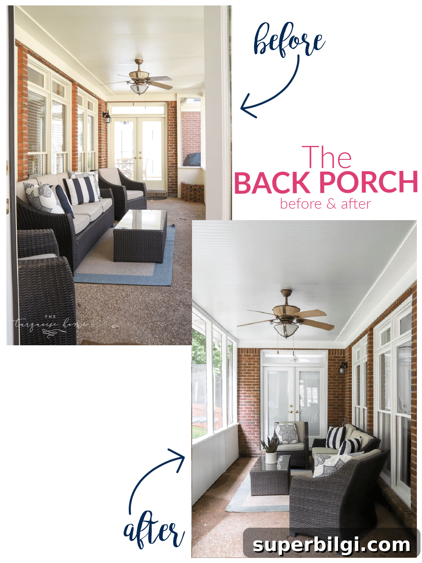 15 Haint Blue Paint Colors to Brighten Porch Ceilings 3 Haint Blue Porch Ceiling with Sea Salt by Sherwin Williams
