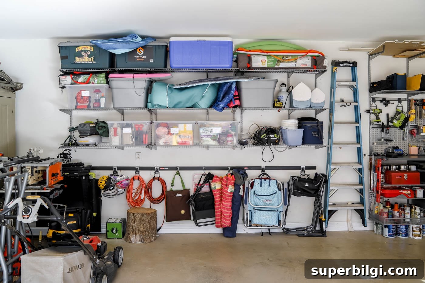 Garage Organization: Transform Your Messy Garage in 7 Steps 11 Utilize Vertical Space with Shelving