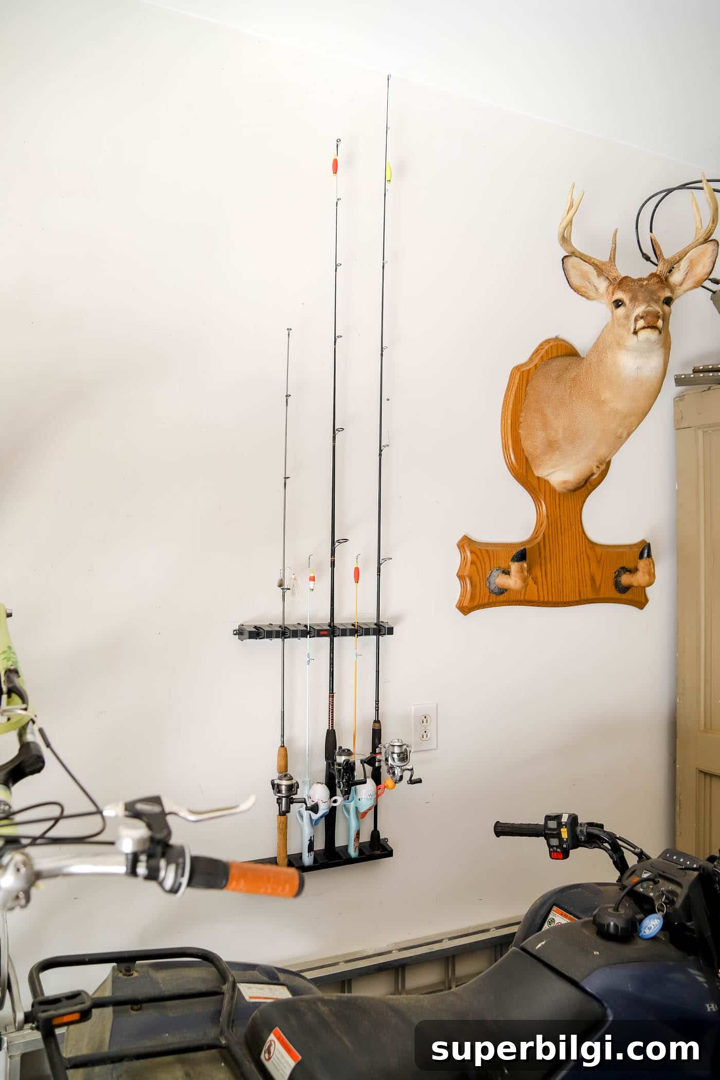 Garage Organization: Transform Your Messy Garage in 7 Steps 3 Fishing Pole Storage