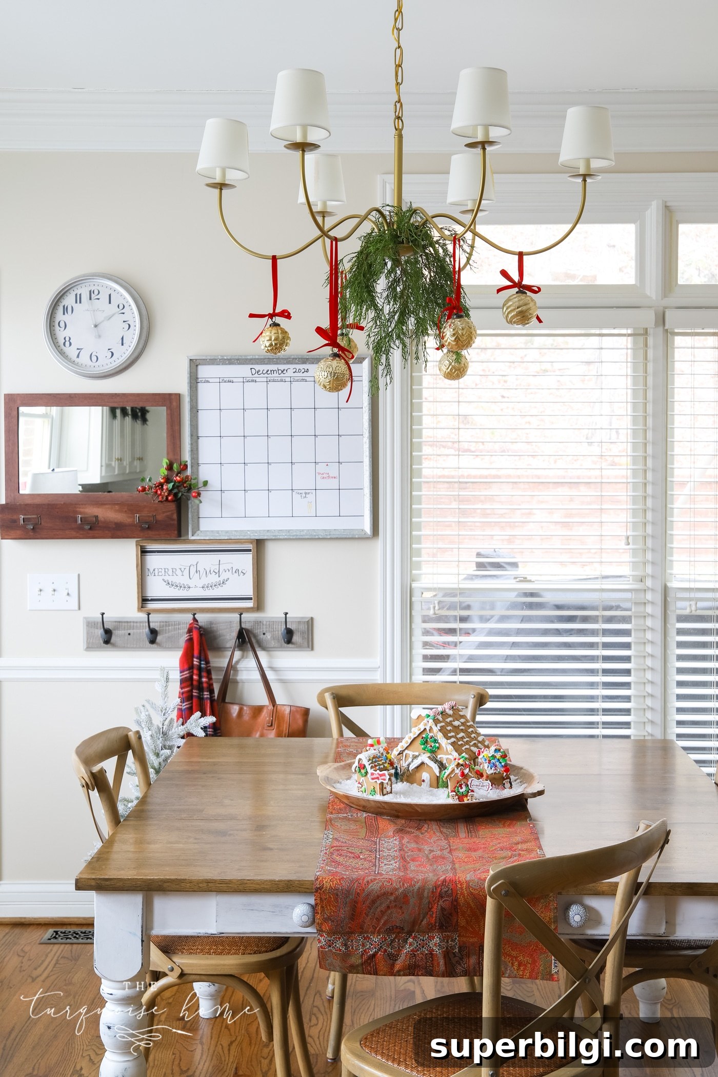 Traditional Eat-In Kitchen Renovation Ideas 7 A Traditional Christmas Kitchen (Decorating Ideas & Tips)