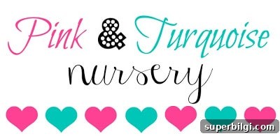 Pink and Turquoise Nursery Reveal: Baby Room Tour and Decor Ideas 2 Pink and Turquoise Nursery Room for a girl