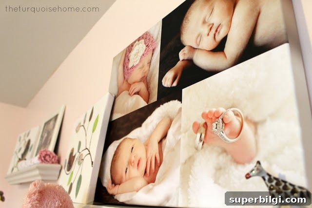 Pink and Turquoise Nursery Reveal: Baby Room Tour and Decor Ideas 8 Pink and Turquoise Nursery Room for a girl