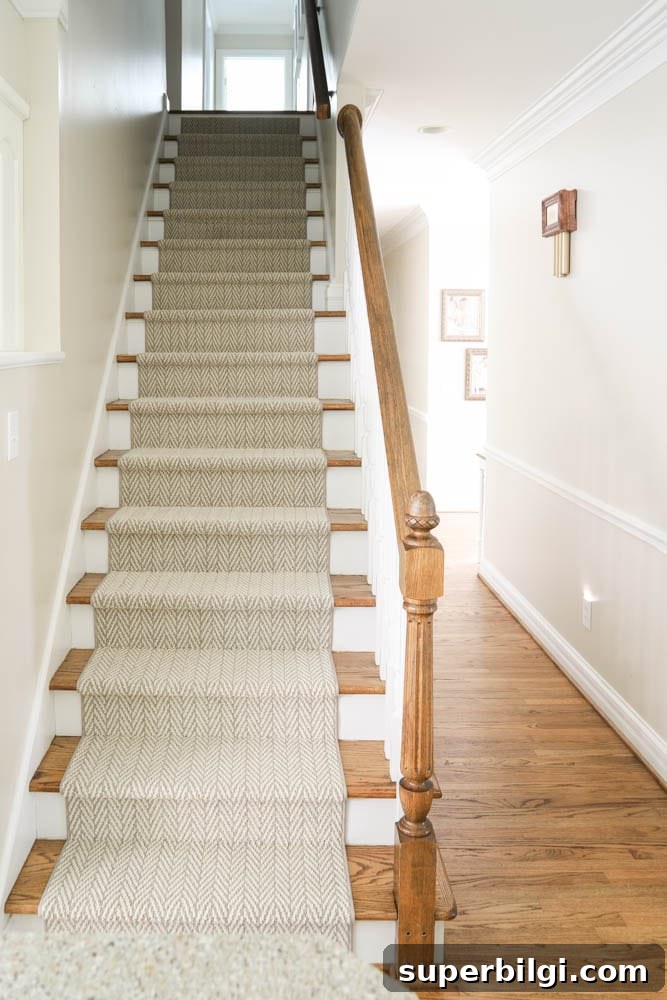 7 Kitchen Refresh Ideas That Transform Your Space 17 Stair runner in the kitchen