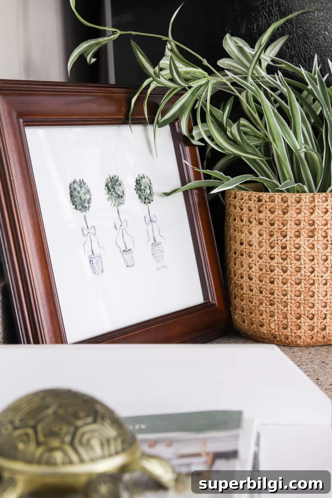 7 Kitchen Refresh Ideas That Transform Your Space 23 Art in the Kitchen Desk Area
