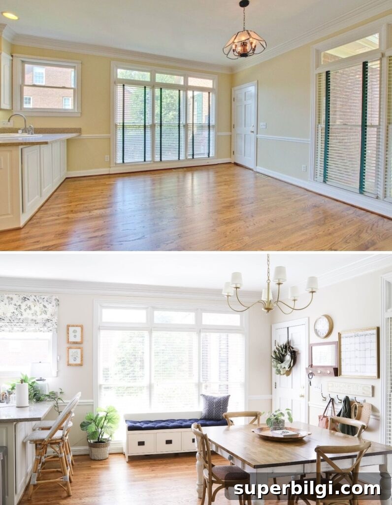 7 Kitchen Refresh Ideas That Transform Your Space 30 Eat-In Kitchen Refresh Before and After