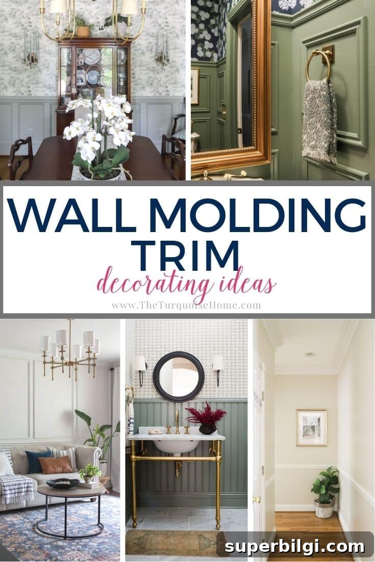 Wall Molding Ideas for Your Home