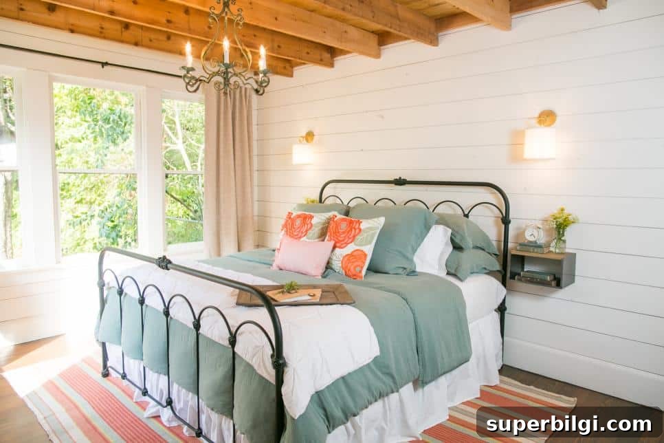 Shiplap in Bedroom