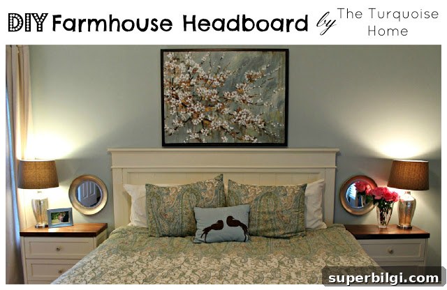 DIY Farmhouse Headboard: Step-by-Step Build 2 Ana White Farmhouse Bed Tutorial