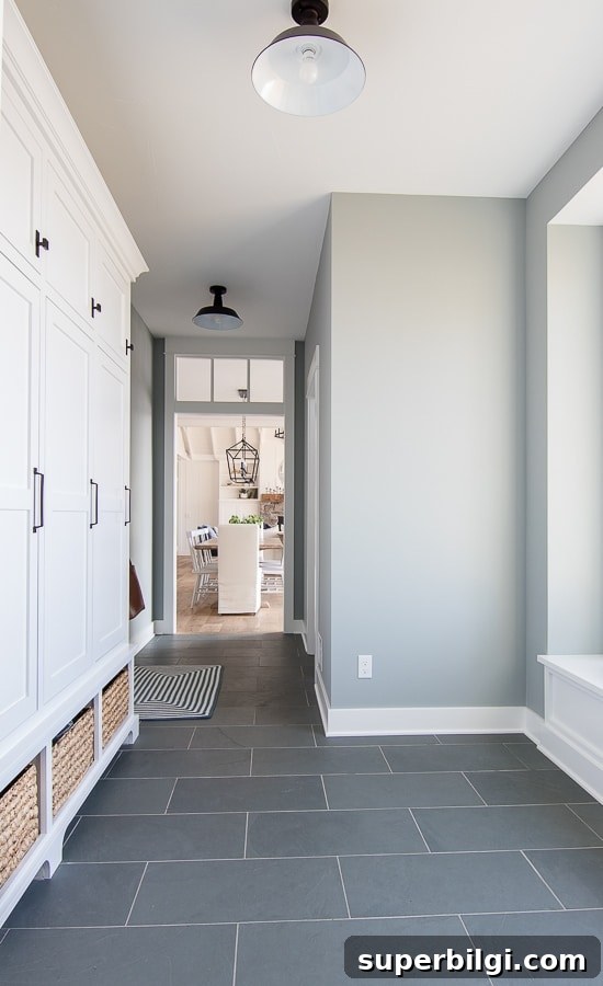 Blue Gray Paint Colors That Flatter Every Room 9 Boothbay Gray by Benjamin Moore