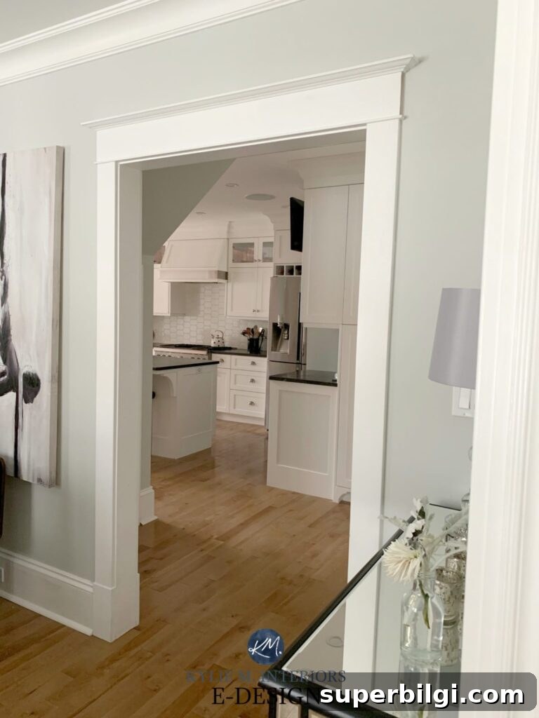 Sherwin-Williams Alabaster: Paint Color Guide and Uses 8 Trim painted alabaster white by sherwin williams