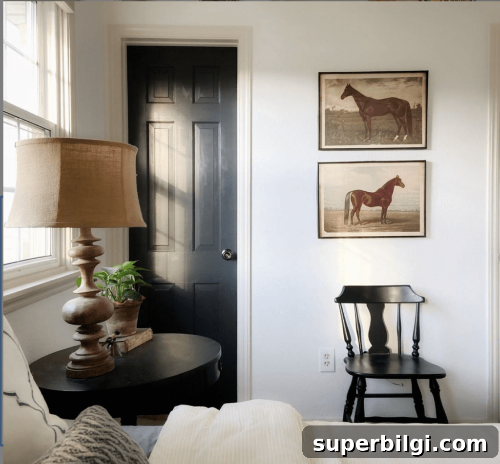 Sherwin-Williams Iron Ore Paint Color Guide 8 Interior door painted SW iron ore