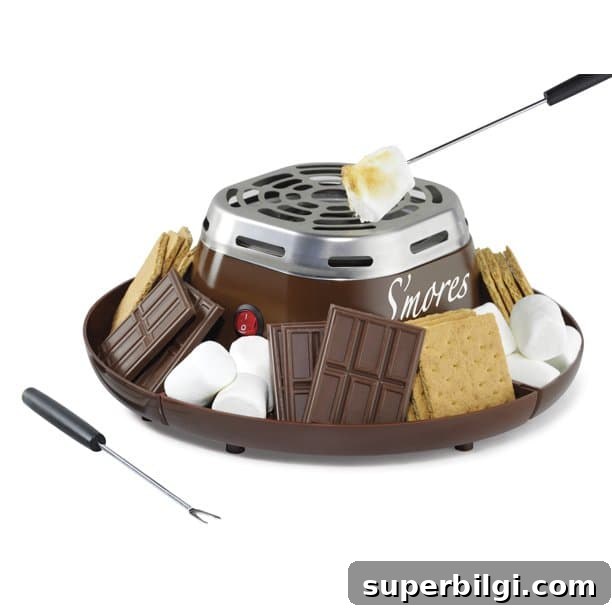 How to Host a S'mores Party Night: Supplies & Setup 3 Indoor S'mores Maker
