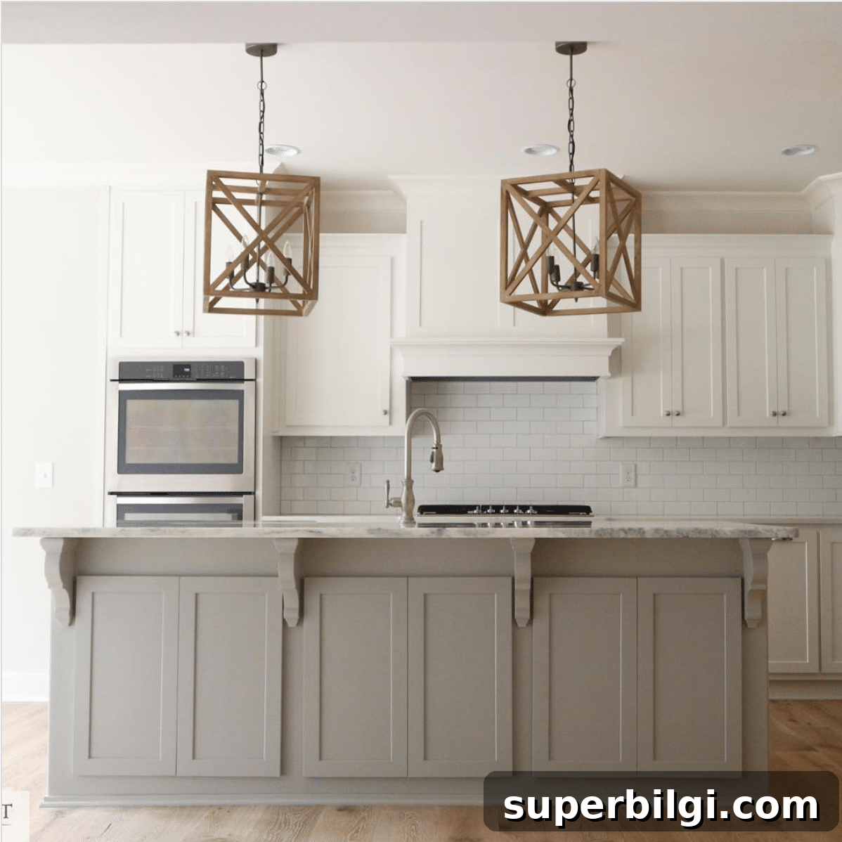 Paint Colors That Complement Oak Cabinets 9 Mindful Gray Kitchen Island