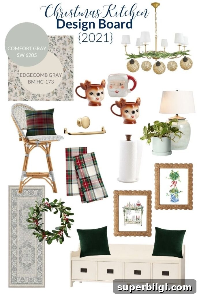 Christmas Decorating in the Kitchen
