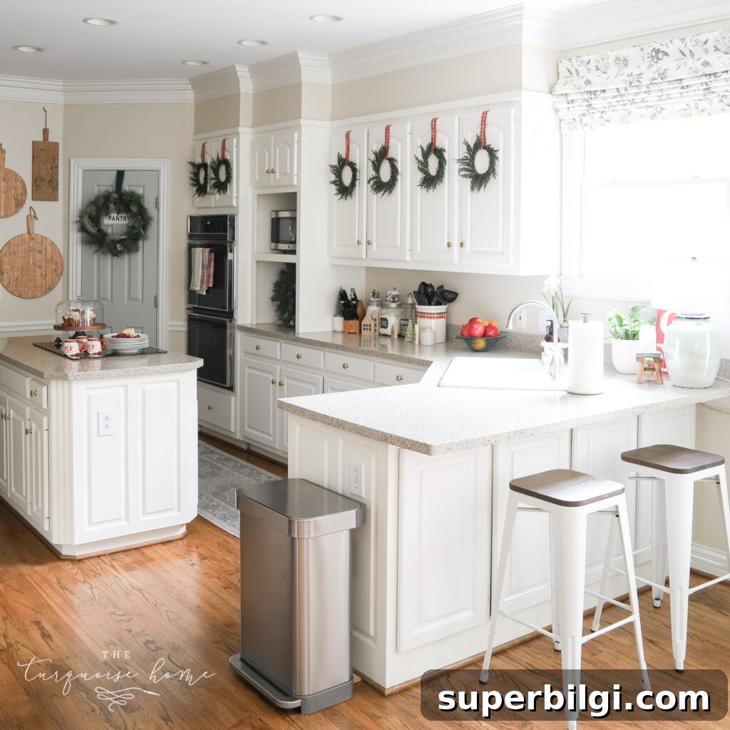 Traditional Christmas Kitchen