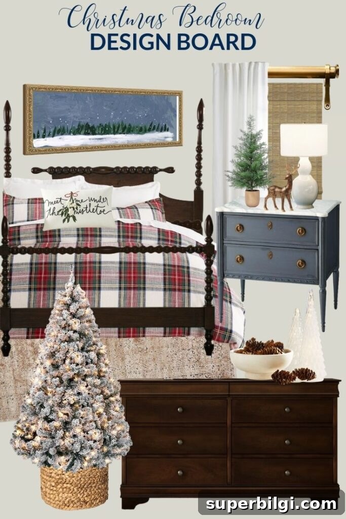 Master Bedroom Christmas Decor Ideas