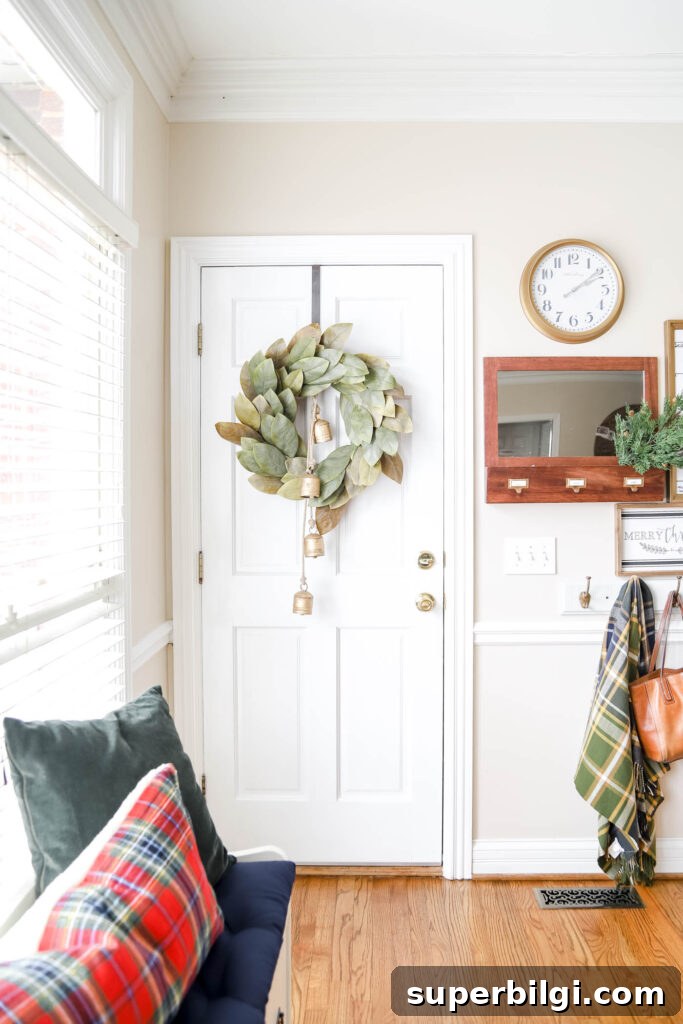 Cozy Plaid Christmas Kitchen Decor Ideas 6 Kitchen Storage Bench