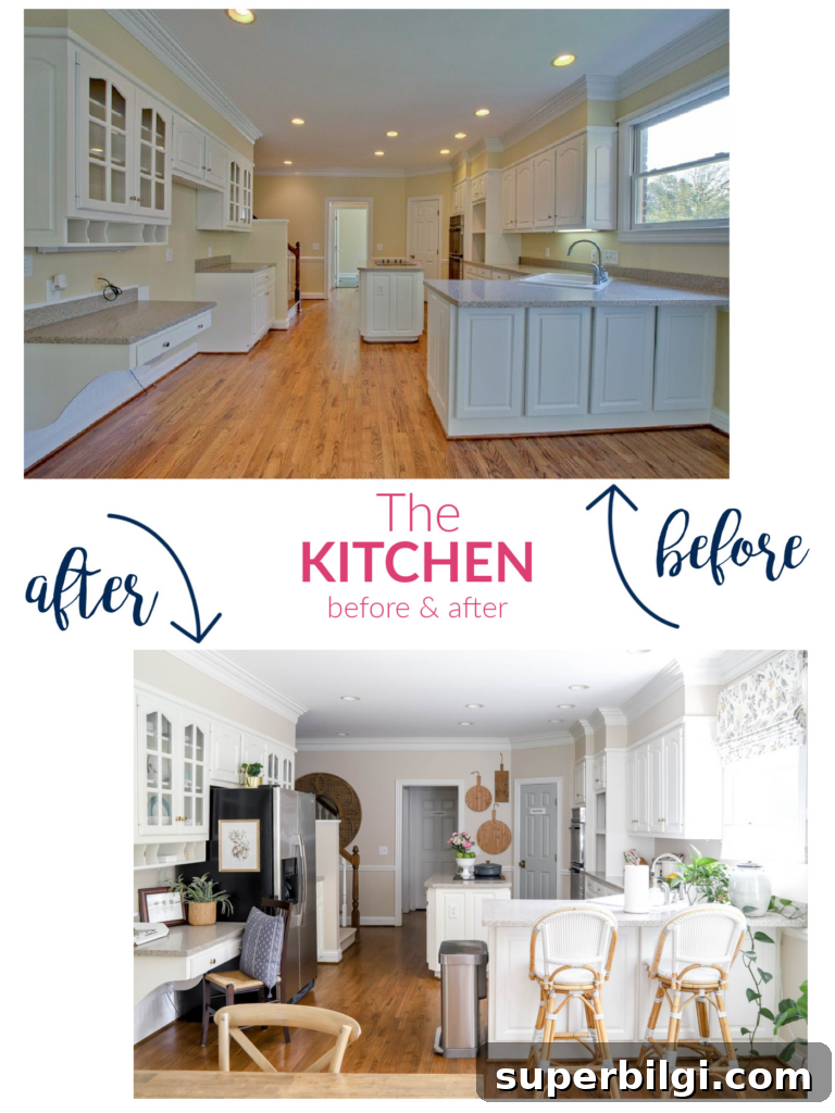 Two-Year Home Renovation: Before and After Tour 6 Kitchen Refresh Before and After
