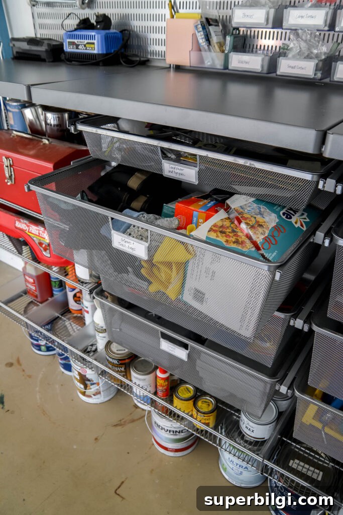 Drawer Garage Storage Ideas