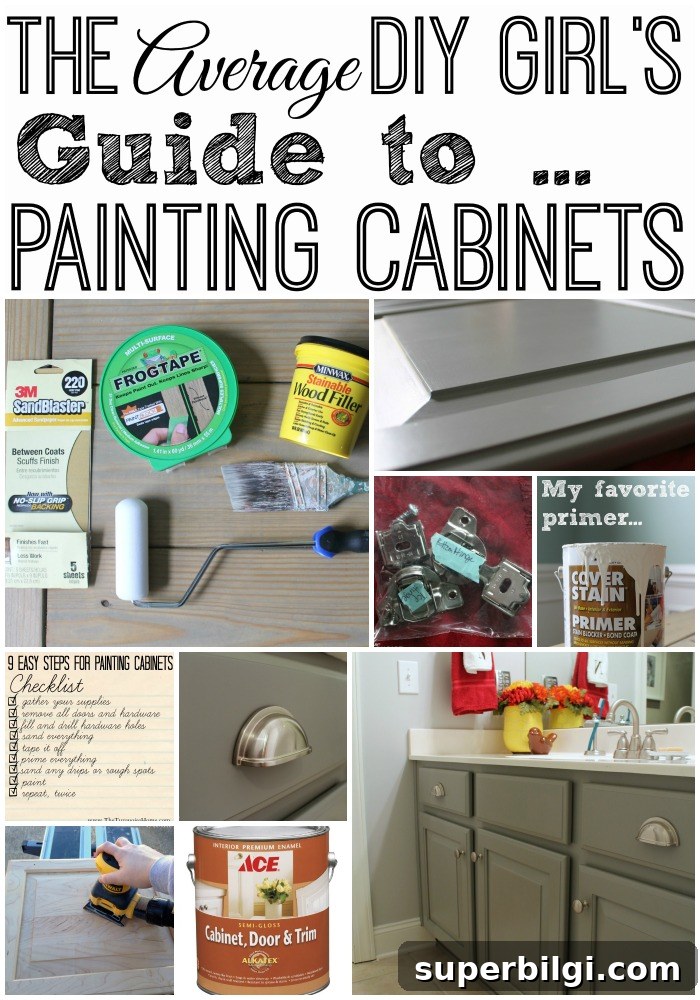 How to Paint Cabinets: Step-by-Step DIY Guide 2 Painting cabinets can be overwhelming, but doesn't have to be! Follow these simple steps (without pro tools) and you'll have cabinets you love in no time!!