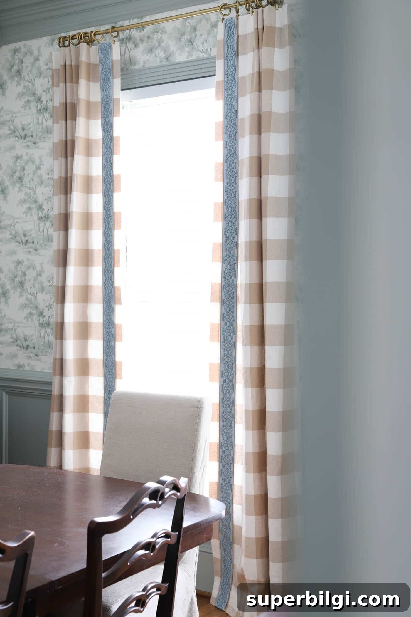 How to Add Trim Tape to Curtains