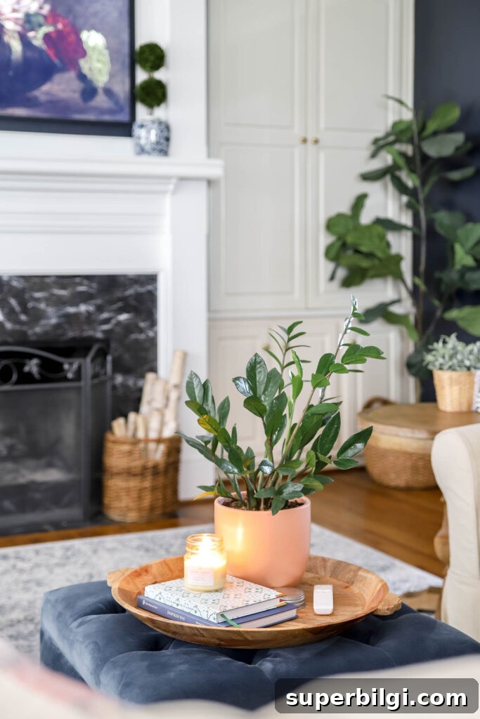 9 Spring Home Decor Ideas to Brighten Your Space 11 Greenery on the coffee table