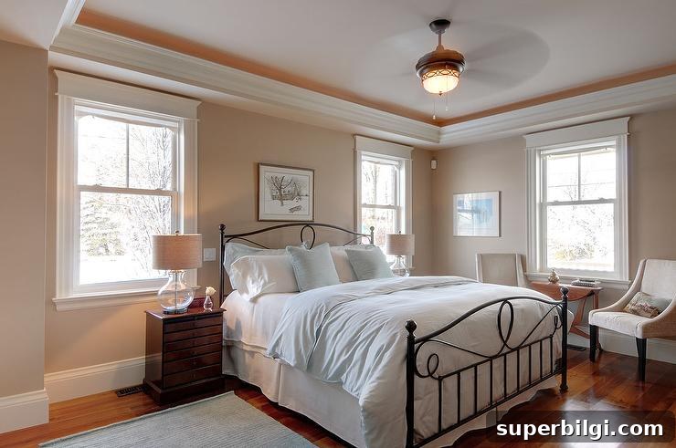 2026 Bedroom Paint Colors: 16 Shades for a Cozy, Relaxing Home 10 Shaker Beige bedroom paint color