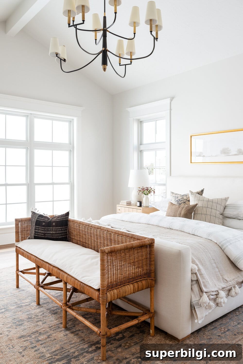 2026 Bedroom Paint Colors: 16 Shades for a Cozy, Relaxing Home 11 Shoji White Painted Bedroom