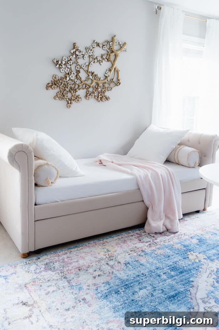 2026 Bedroom Paint Colors: 16 Shades for a Cozy, Relaxing Home 16 Agreeable Gray walls behind an upholstered bench