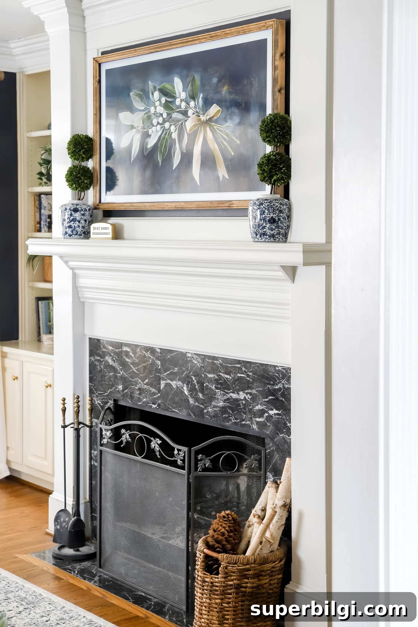 Home Goals 2022 Part 2: Stylish Renovation and Decor Ideas 10 TV above the mantel decor