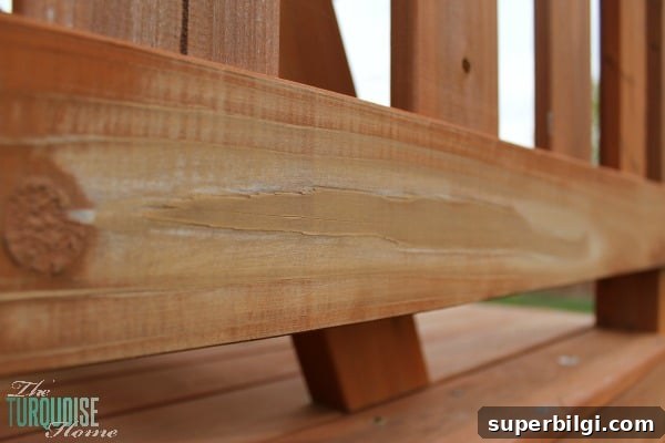 5 Steps to Stain Outdoor Wood for Decks, Fences and Sheds 5 5 Easy Steps to Stain an Outdoor Structure {like a play set or deck} via TheTurquoiseHome.com