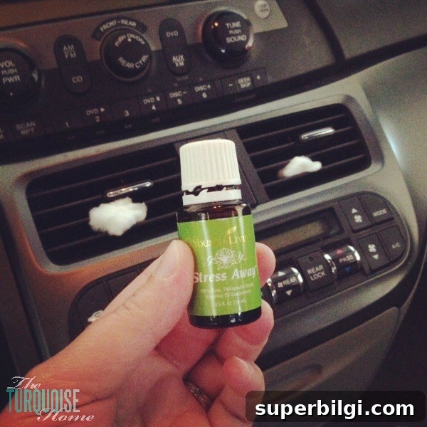 Diffuse Stress Away in the car for peaceful road trips!