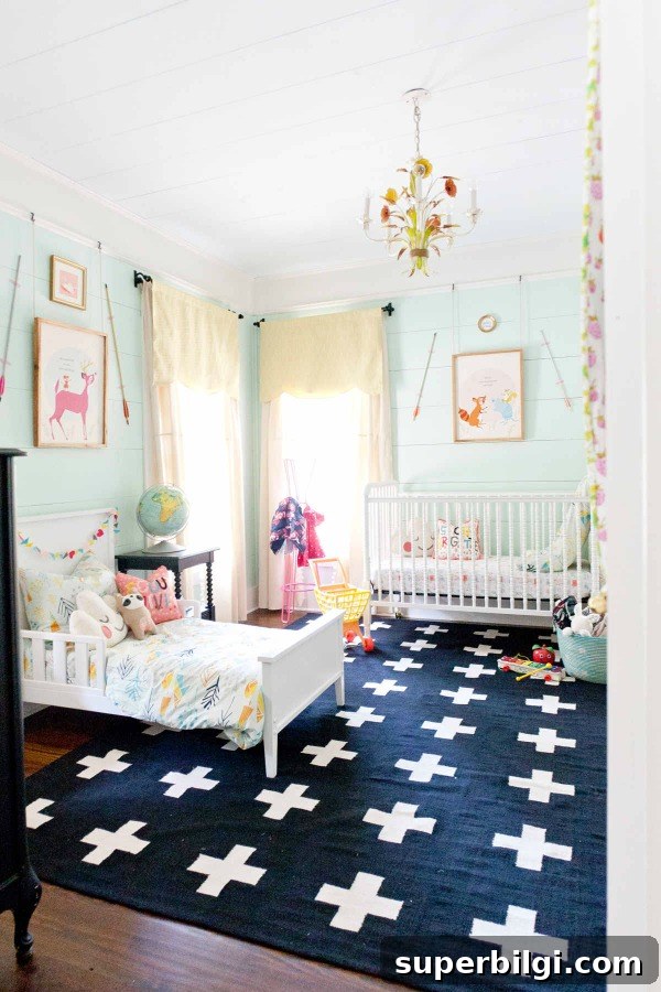 Transition Your Toddler to a Big Girl Bedroom 4 Shared Bedroom Inspiration from Lay Baby Lay