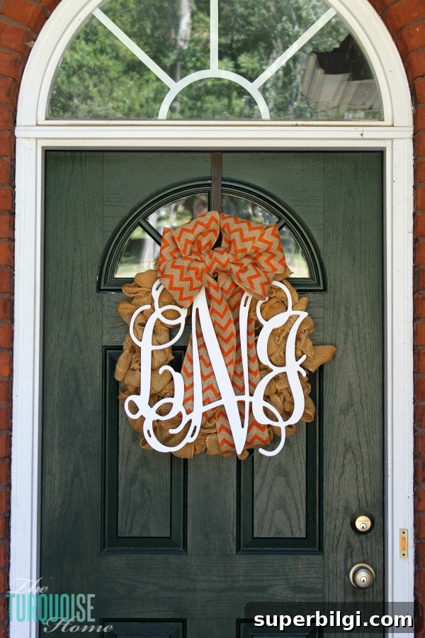 Turquoise and Orange Fall Home Tour: Warm Autumn Decor Ideas 4 Turquoise and Orange Fall Home Tour | TheTurquoiseHome.com