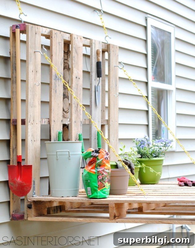 18 DIY Pallet Ideas for Home and Garden 12 Pallet Gardening Table