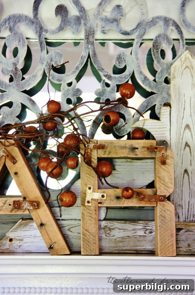 18 DIY Pallet Ideas for Home and Garden 4 Pallet Wood Letter Project