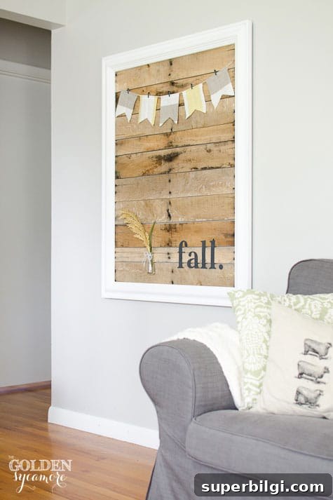 18 DIY Pallet Ideas for Home and Garden 9 Framed Pallet Backdrop