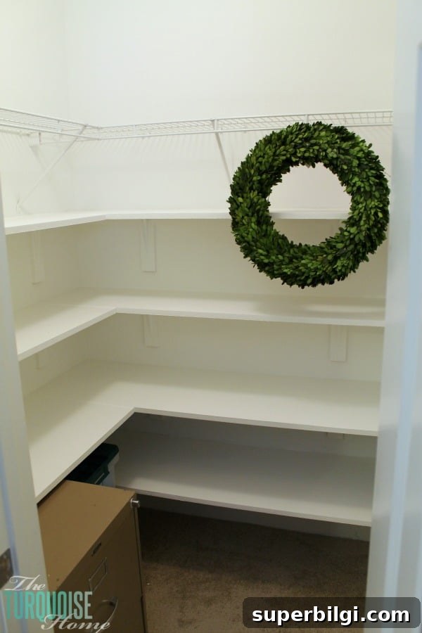 Build Custom Closet Shelves Step-by-Step Guide 10 Finished custom closet shelves