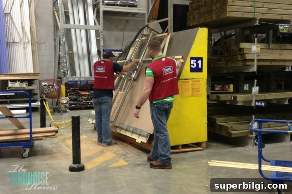 Build Custom Closet Shelves Step-by-Step Guide 4 Wood and MDF laid out before cutting