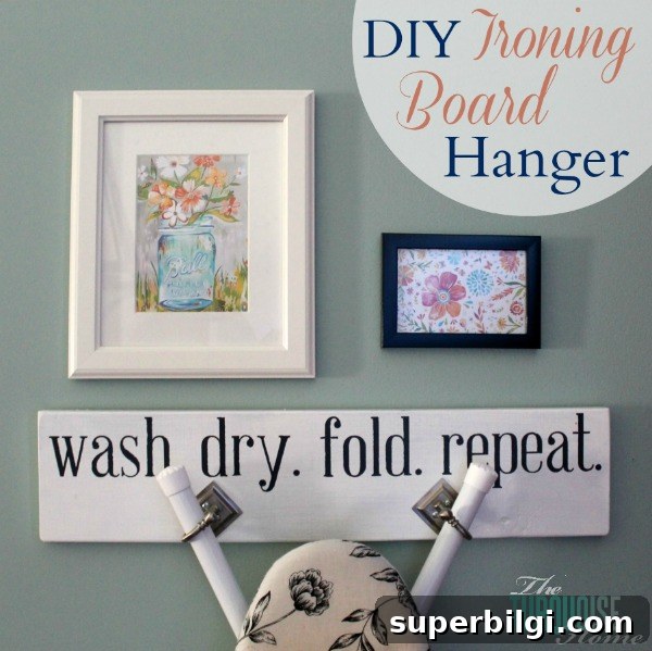 French Cleat Picture Hanger for Ironing Board Storage 3 How to Hang the Ironing Board Hanger
