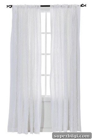 Simply Shabby Chic® Vertical Ruffle Curtain Panel from Target