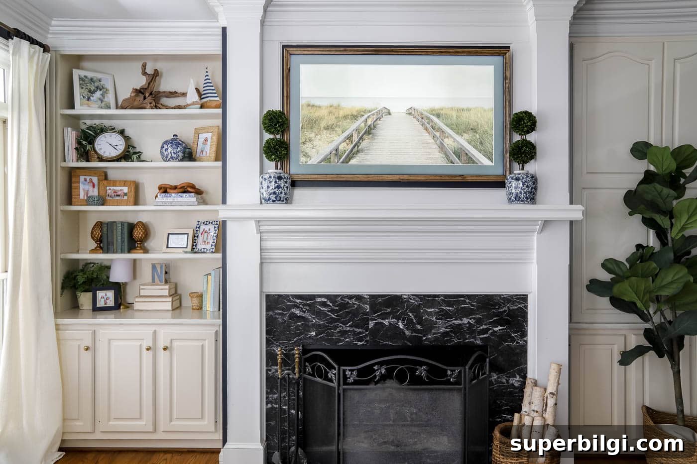 Summer Decor Ideas to Refresh Your Home 11 Summer Frame TV Art