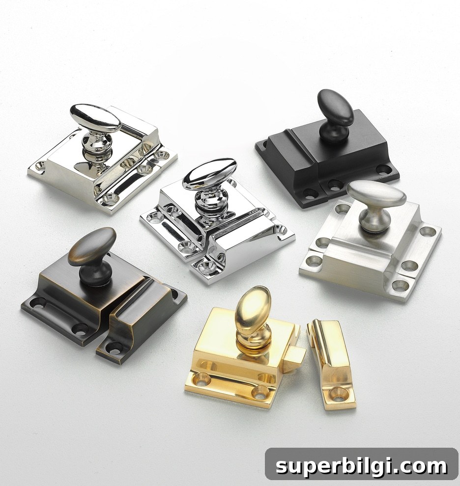 Where to Place Cabinet Knobs: Precise Measurements 6 Cabinet Latches