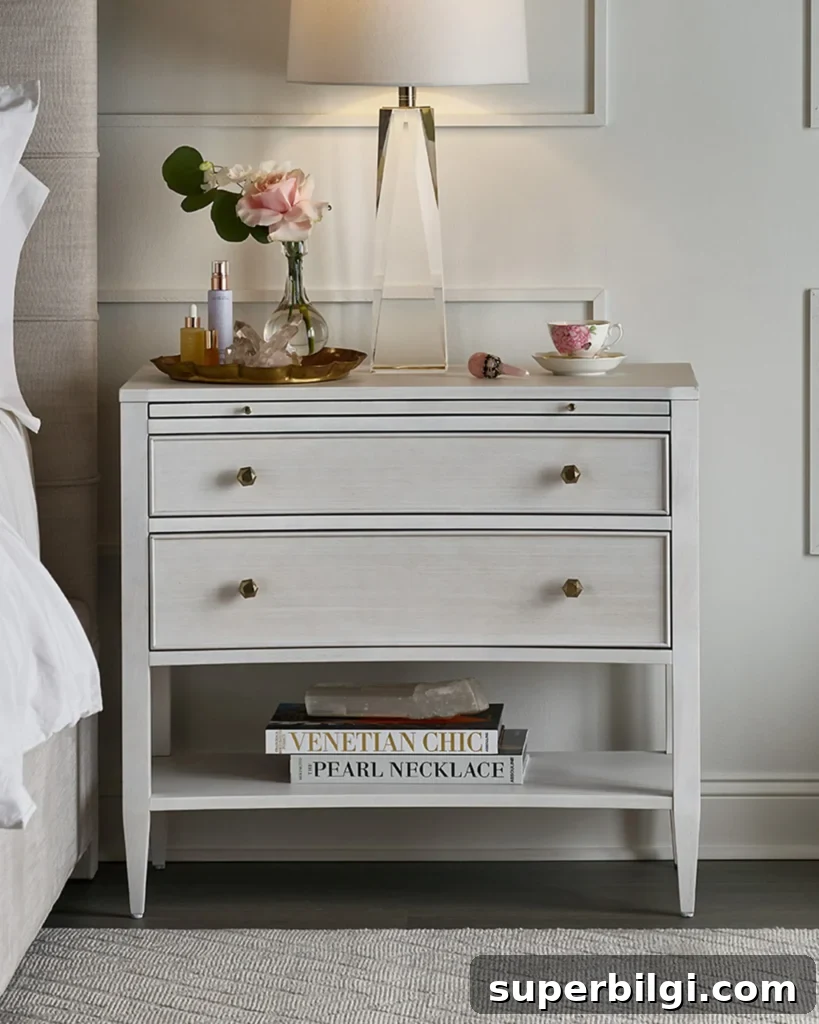 7 Nightstand Decor Ideas to Transform Your Bedroom 7 nightstand with tray