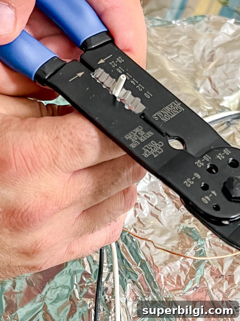 Replace a Light Fixture: Step-by-Step Safety Guide 6 Remove rubber coating on wires